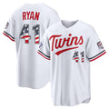 Minnesota Twins #41 Joe Ryan 2026 All-Star Edition Stars & Stripes White Stadium Baseball Jersey