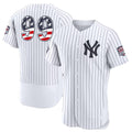 New York Yankees #99 Aaron Judge 2026 All-Star Edition Stars & Stripes White Authentic Baseball Jersey