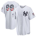 New York Yankees #99 Aaron Judge 2026 All-Star Edition Stars & Stripes White Stadium Baseball Jersey
