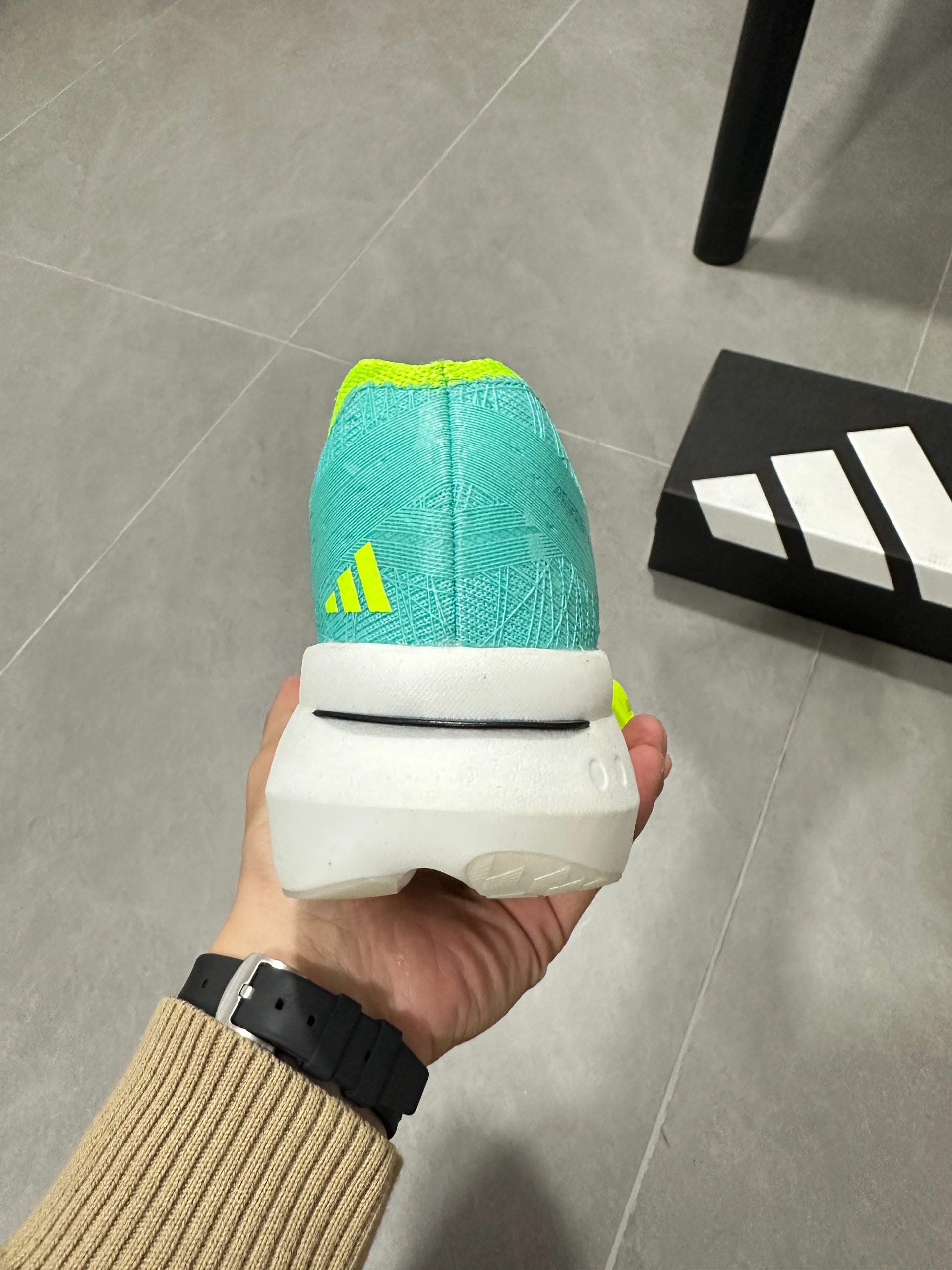Adidas Adizero Prime X3 Strung Shoes Mint Green