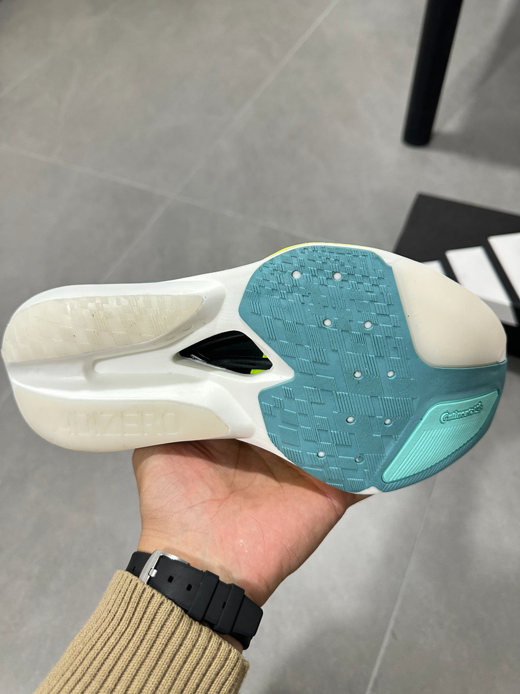 Adidas Adizero Prime X3 Strung Shoes Mint Green