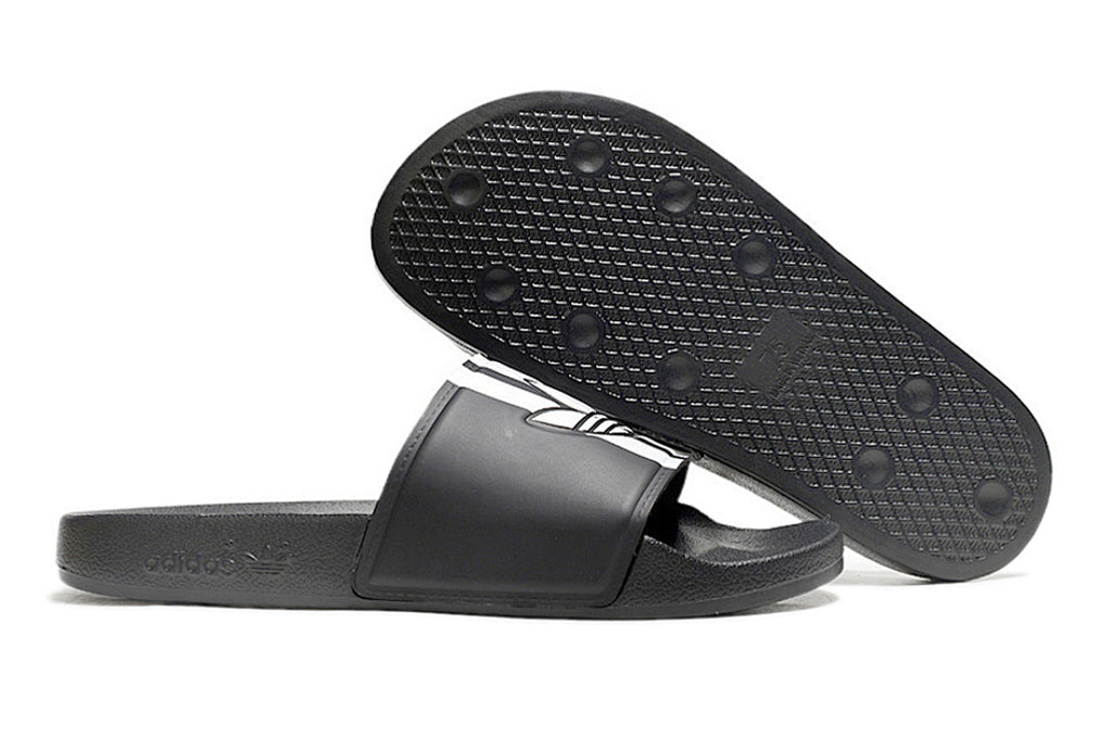 Adidas Originals Adilette Core Black/White Trefoil Slide Sandals GX6972