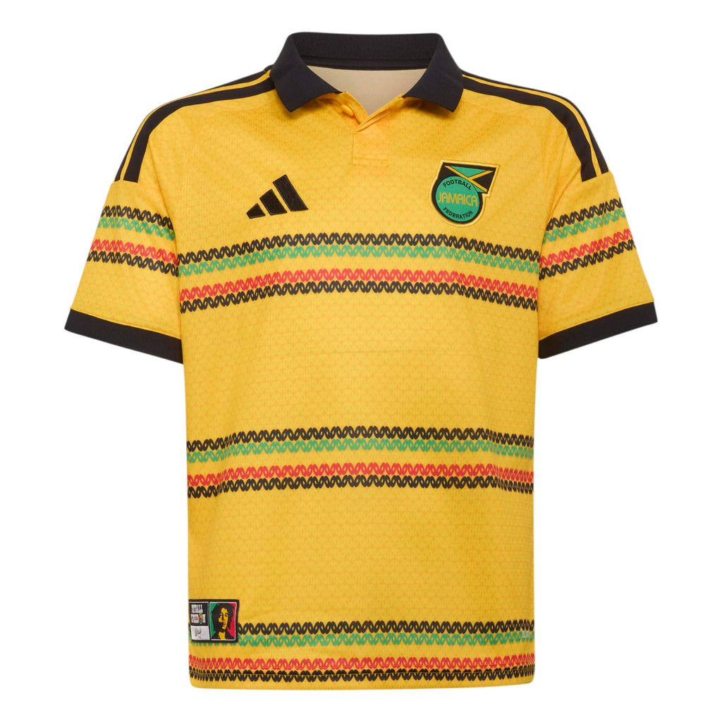adidas 2026 Jamaica Youth Stadium Home Soccer Jersey