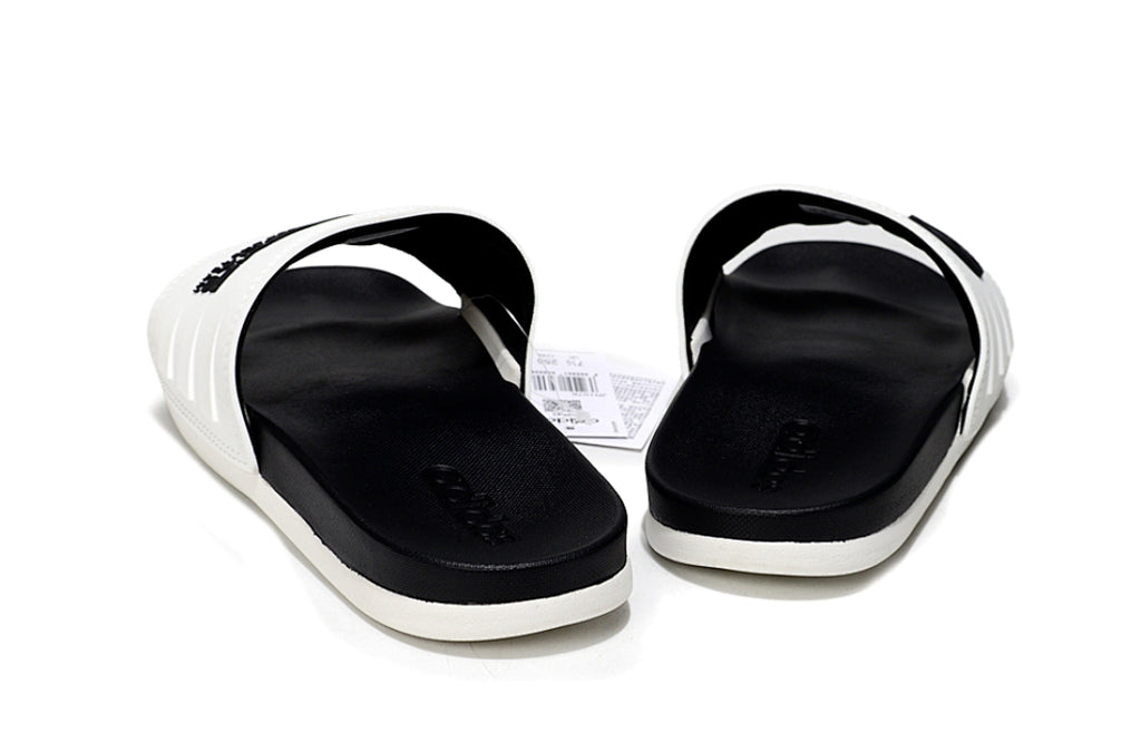 Adidas x Mercedes-Benz Adilette Slides White Black Custom-Edition
