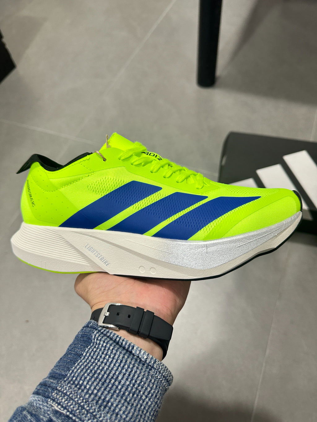 Adidas Adizero Drive RC Running Shoes Yellow | Blue