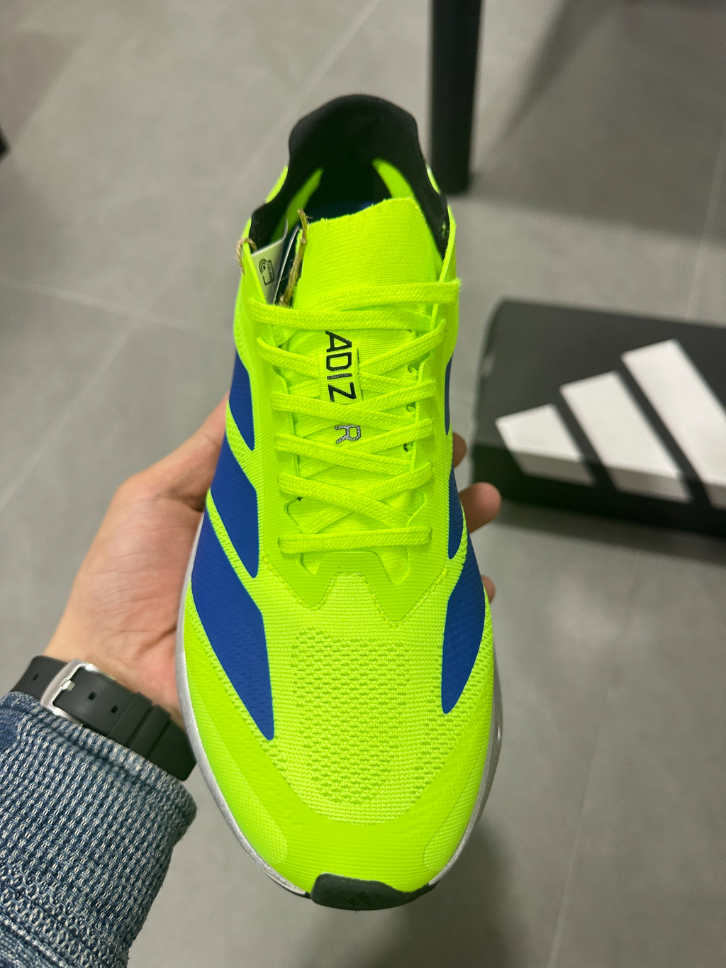 Adidas Adizero Drive RC Running Shoes Yellow | Blue