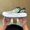 HOKA Clifton One9 Sneakers White | Fluorescent Green
