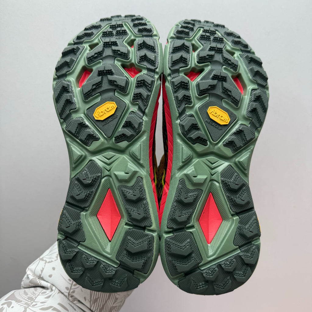 HOKA Mafate Speed 4 Thyme/Fiesta Sneakers