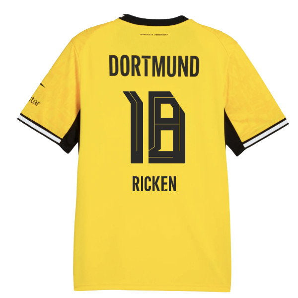 2026-2027 Borussia Dortmund Home Shirt (Ricken 18)