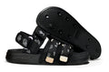 Adidas Originals Adilette 4-Strap Sandals Triple Black GZ8825