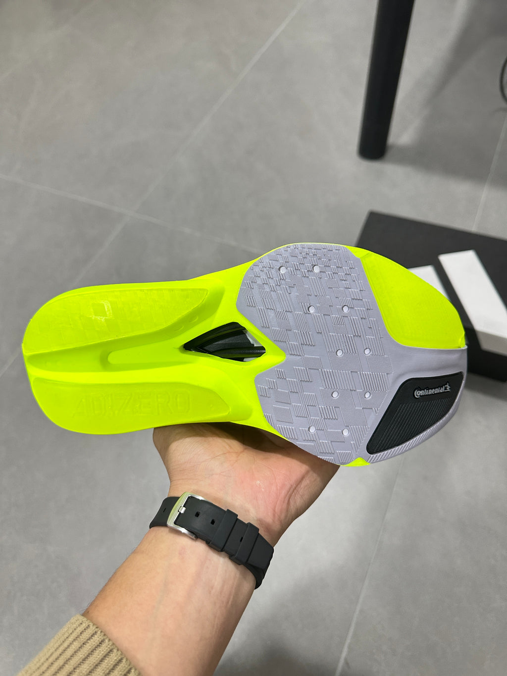 Adidas Adizero Prime X3 Strung Shoes Fluorescent