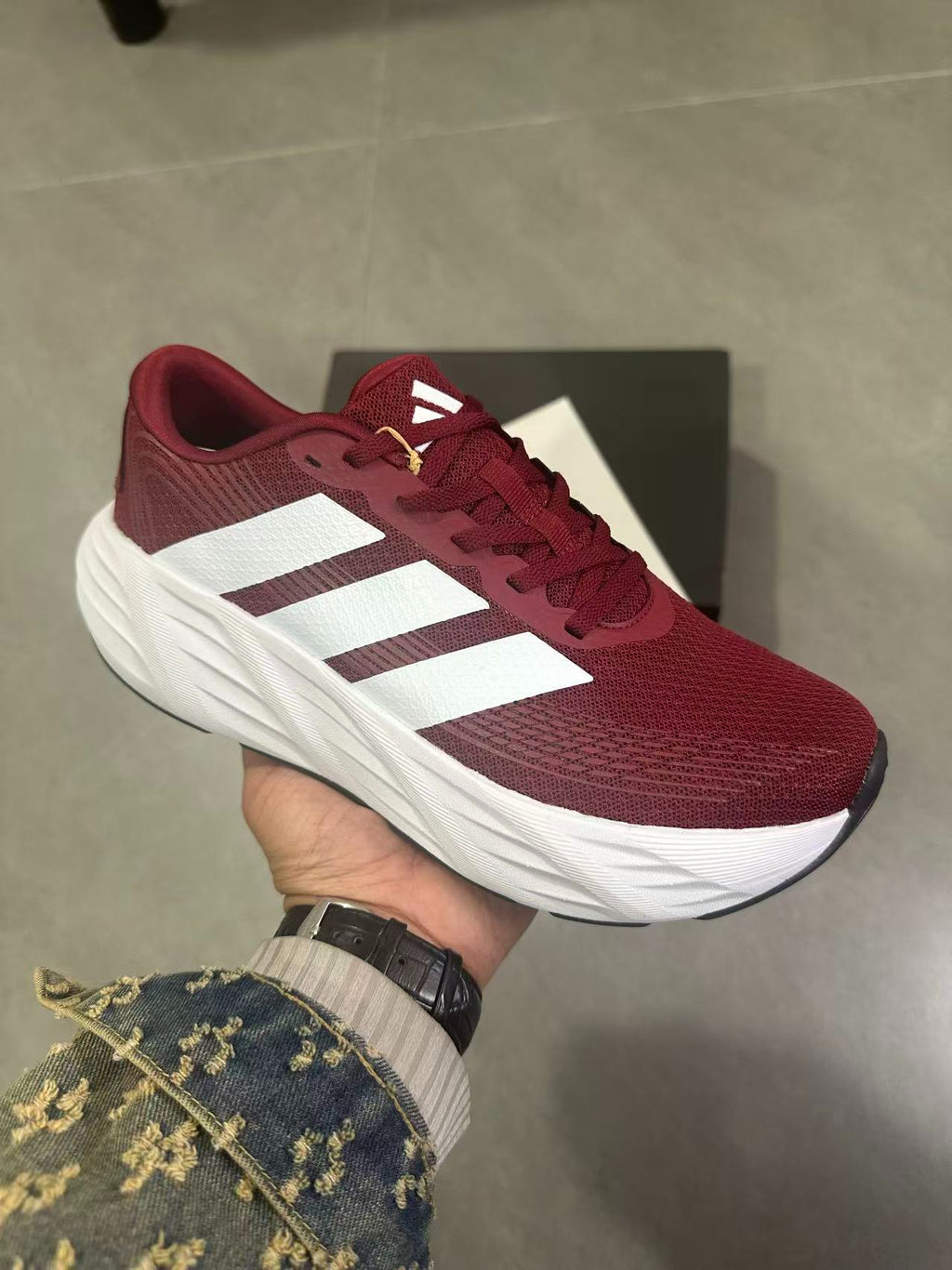 Adidas Adistar 3 Running Shoes Maroon