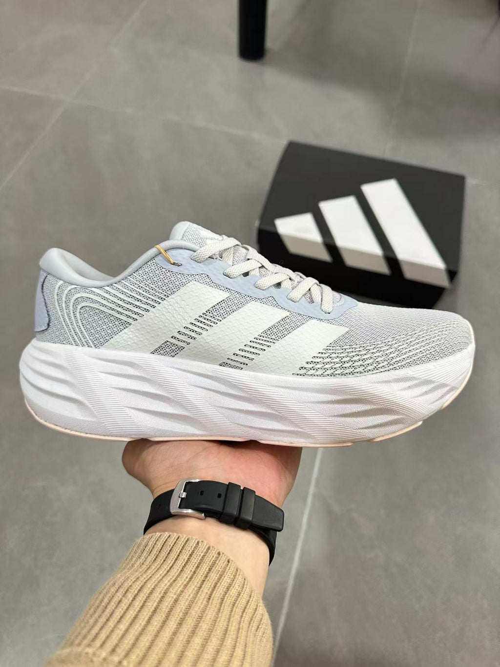 Adidas Galaxy 7 (Women's Light Grey / White)