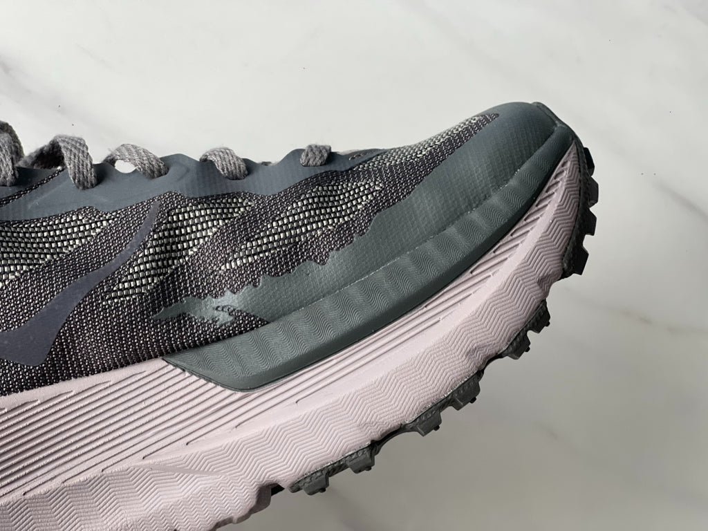 HOKA Mafate X Cement gray | Dark purple