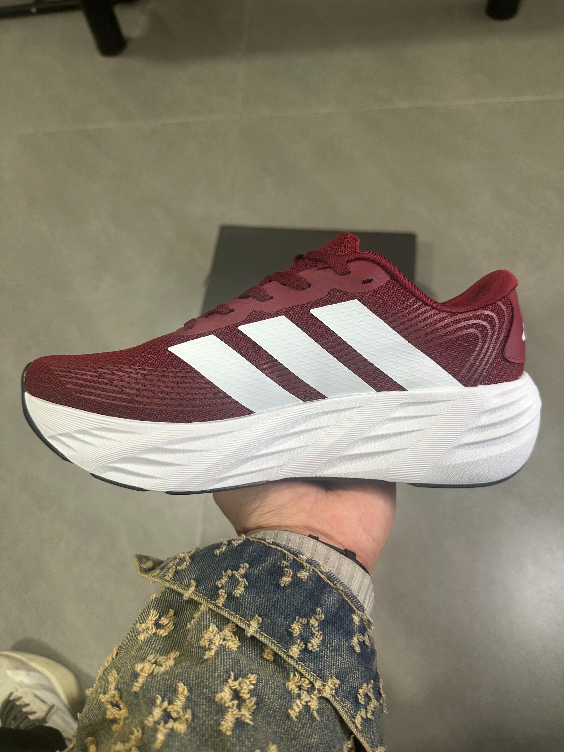 Adidas Adistar 3 Running Shoes Maroon