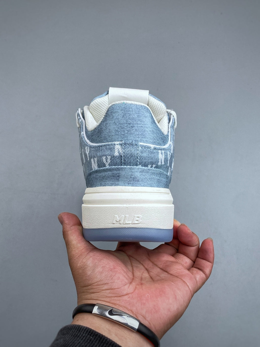 MLB New York Yankees Chunky Liner "Denim Monogram" Sneakers