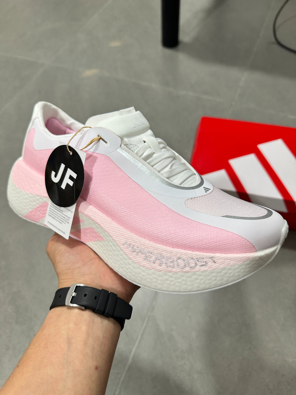 Adidas Hyperboost Edge 'Pink/White
