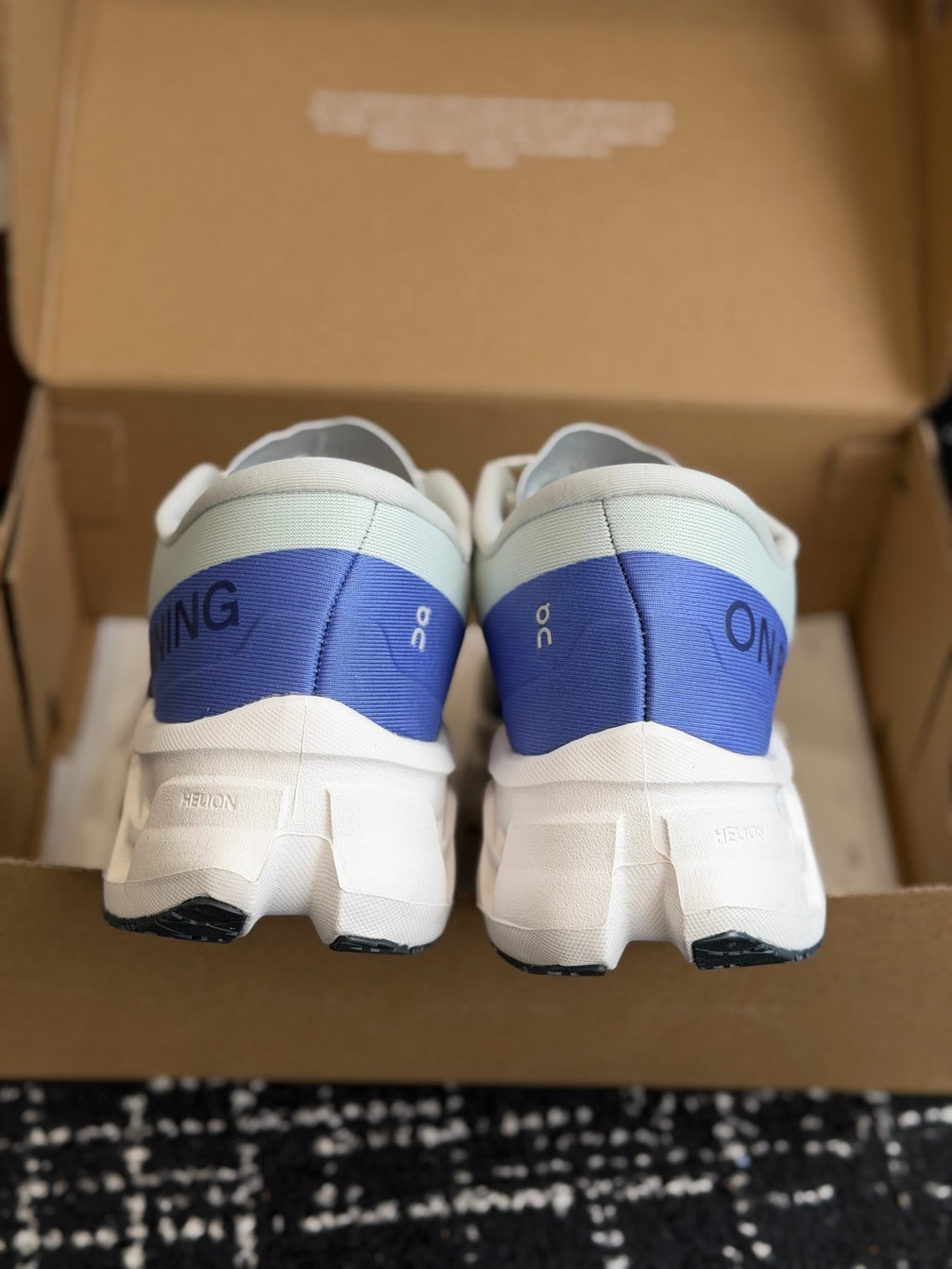 On Cloudmonster 3 Mint Blue Cushioned Road Running Sneakers