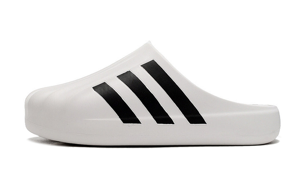 Adidas Originals AdiFOM Superstar Mule "Core White/Black" Slip-On Sandals