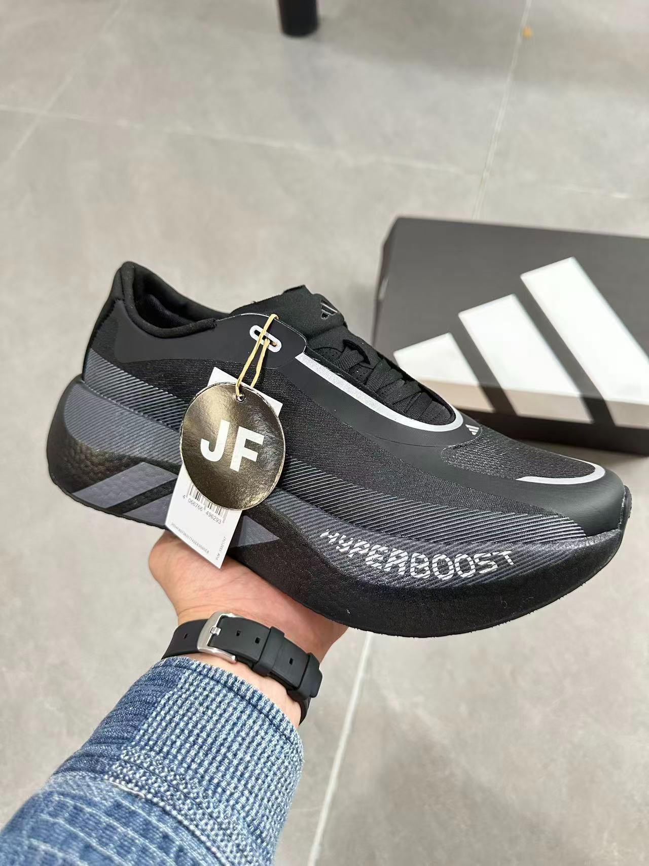 Adidas HYPERBOOST EDGE Running Shoes Black