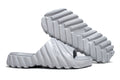 Off-White Tread Slides Grey