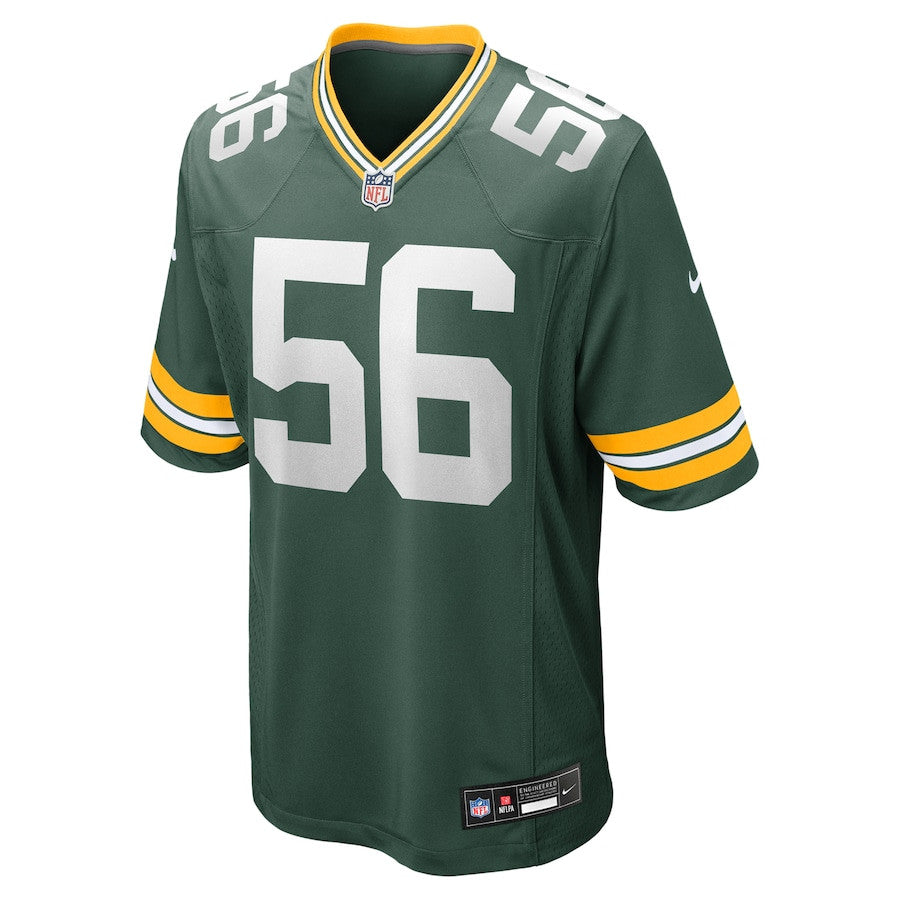 Edgerrin Cooper 56 Green Bay Packers Game Jersey – Green JS4909