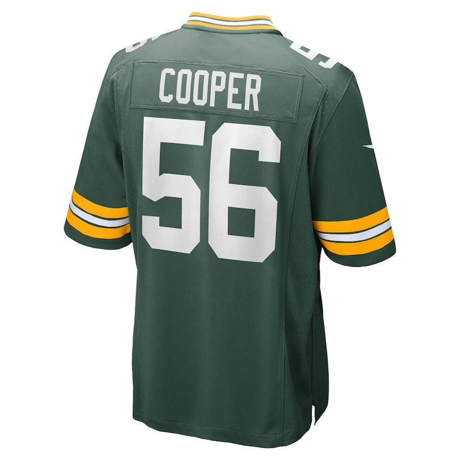 Edgerrin Cooper 56 Green Bay Packers Game Jersey – Green JS4909