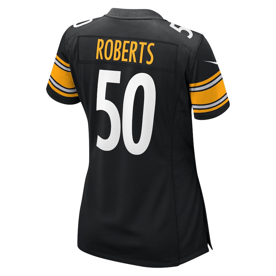 Elandon Roberts 50 Pittsburgh Steelers Game Jersey – Black JS9014