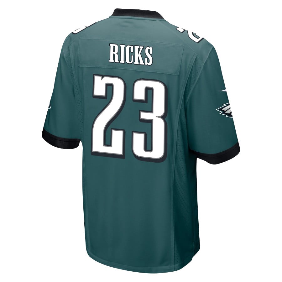 Eli Ricks 23 Philadelphia Eagles Super Bowl LIX Champions Patch 'New Orleans Jersey – Midn