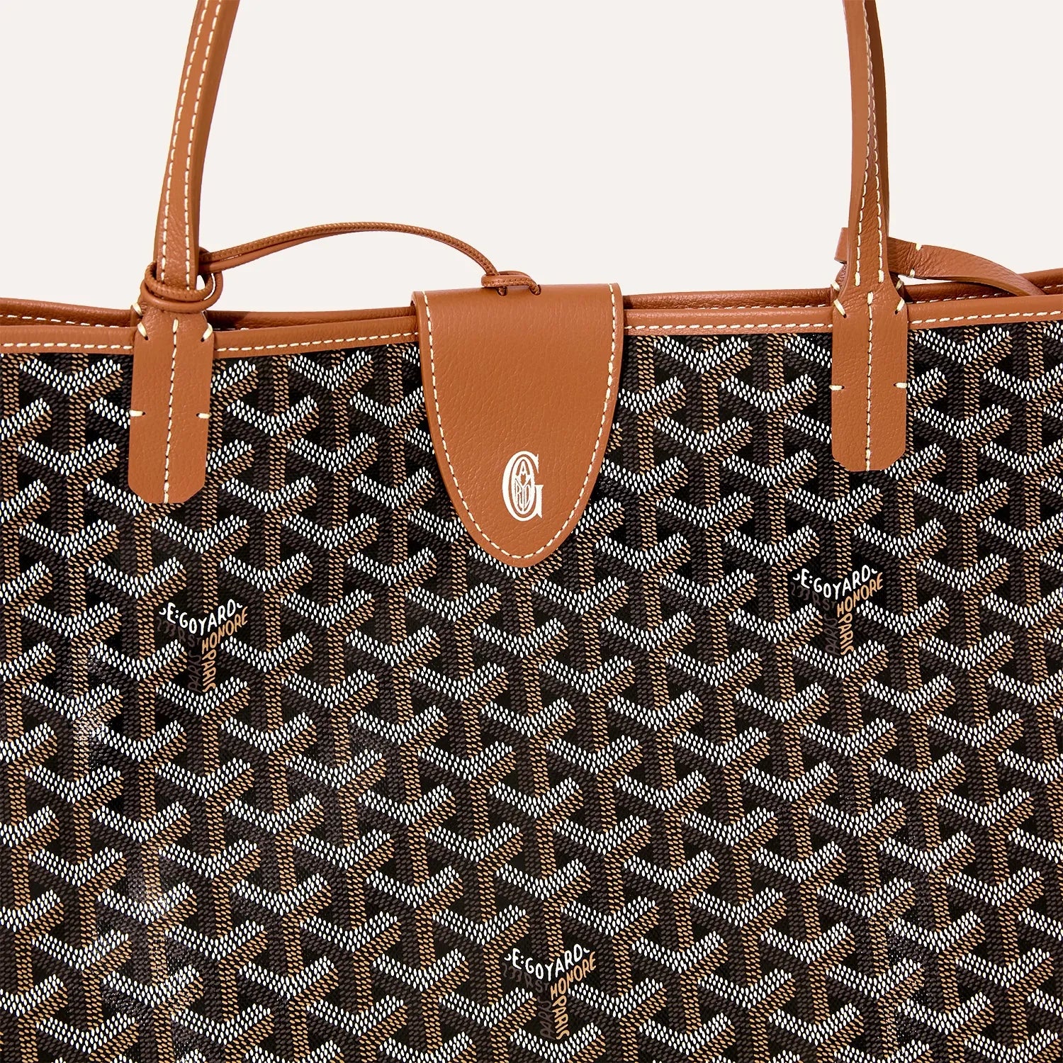Goyard Saint Louis GM bag Stripes and Initials
