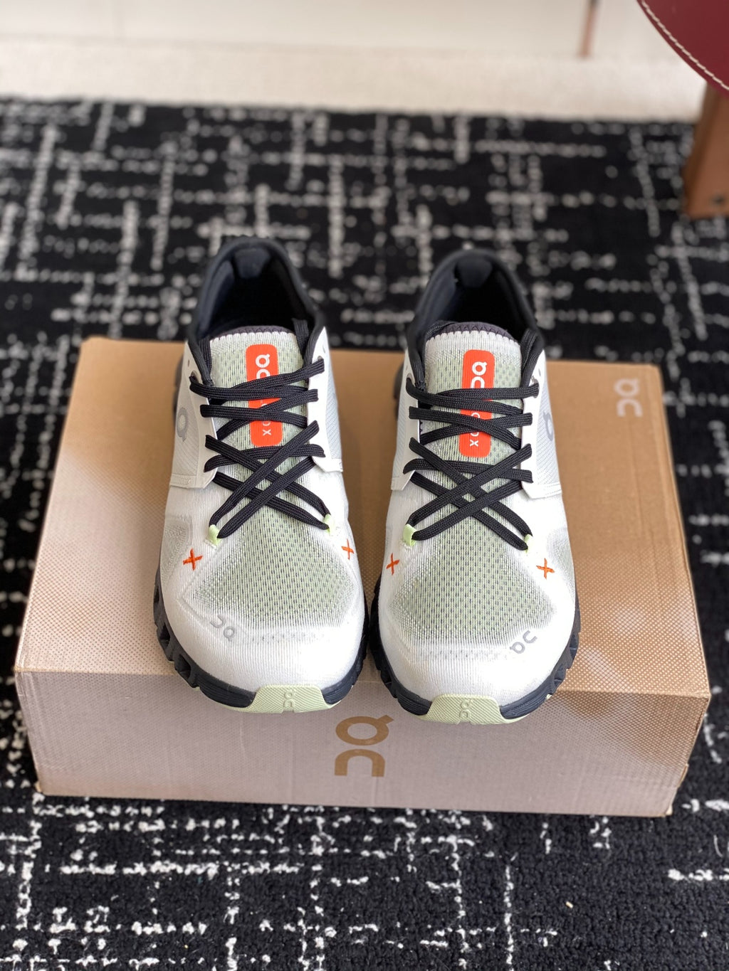 Cloud X 3 Cross Training Sneakers White Black Orange Lime Breathable Mesh Sport Shoes Unisex