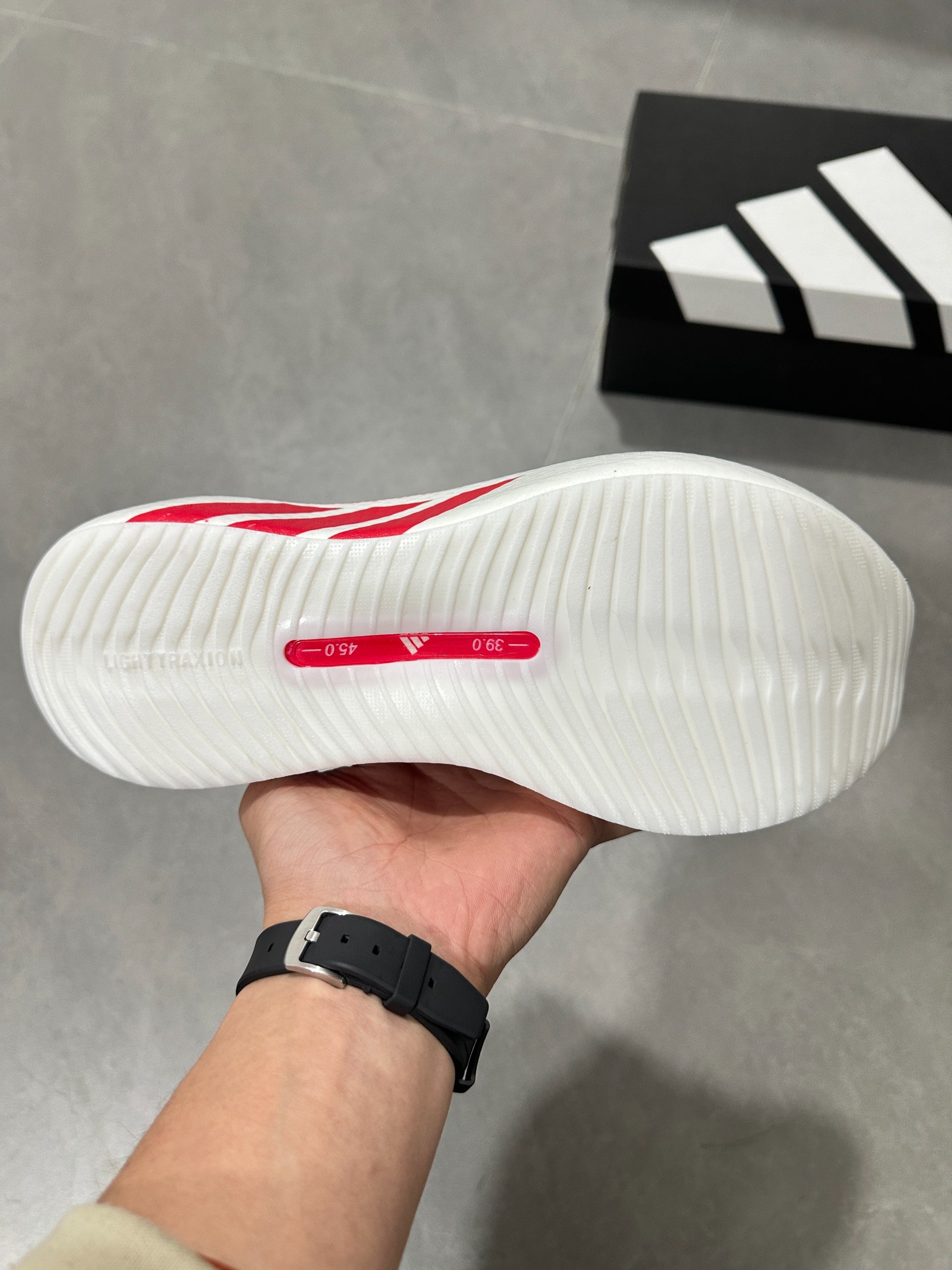 Adidas HYPERBOOST EDGE Running Shoes White | Red