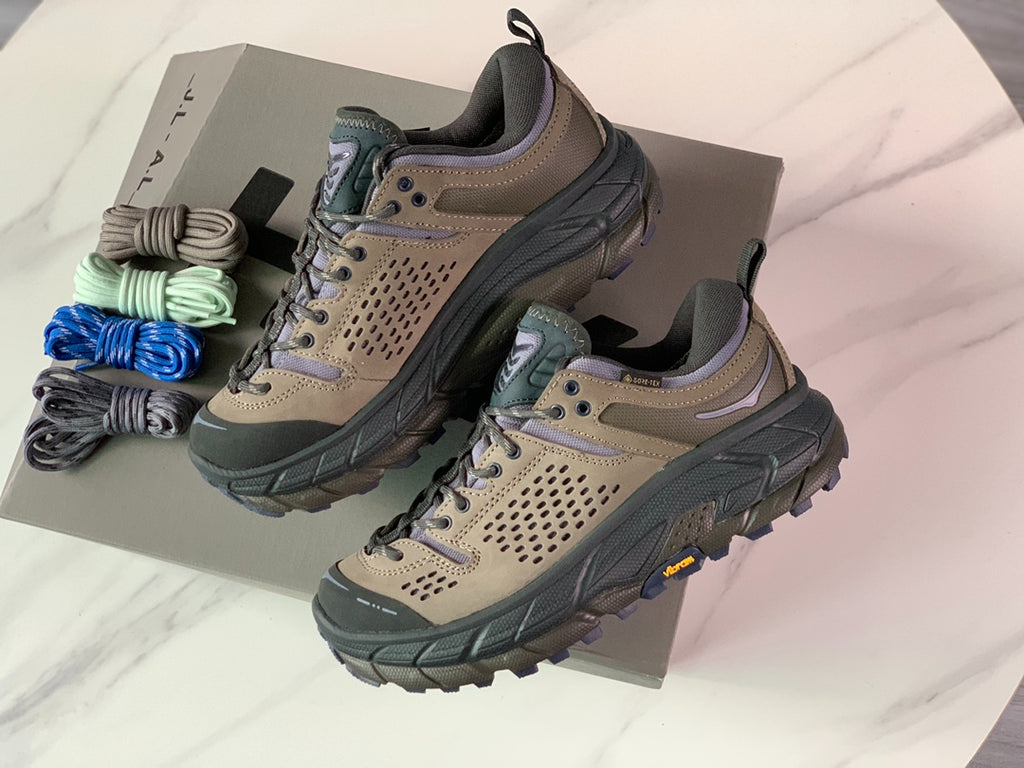 HOKA Ultra Low Gore-Tex Desert Brown | Oatmeal Purple