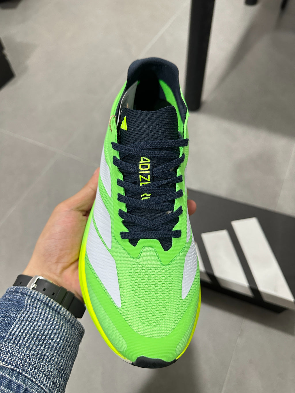 Adidas Adizero Drive RC Running Shoes Green | White