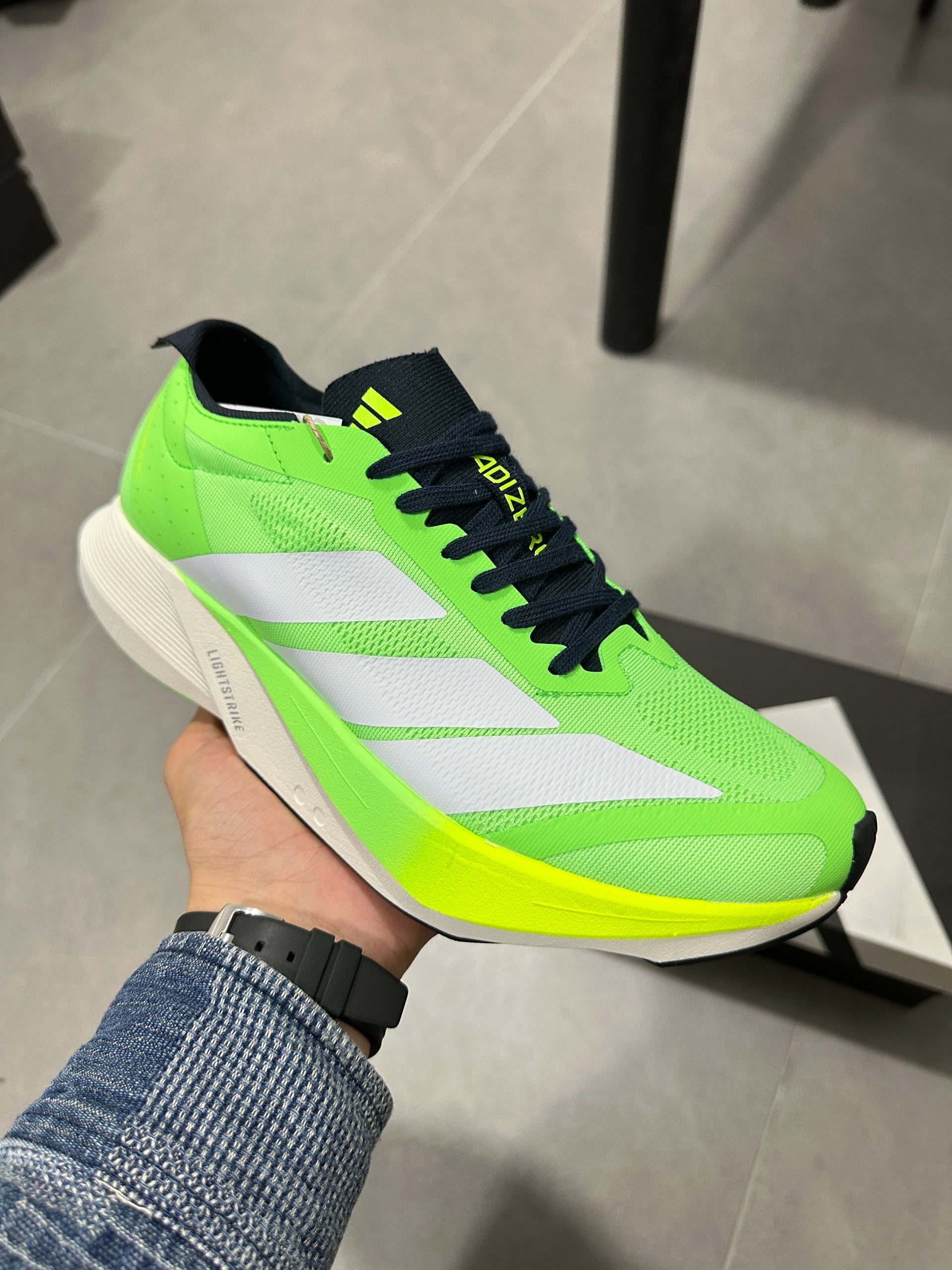 Adidas Adizero Drive RC Running Shoes Green | White