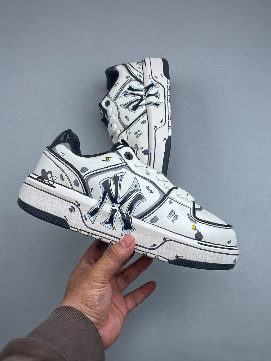 MLB New York Yankees Chunky Liner "Comic/Cartoon Edition" Sneakers