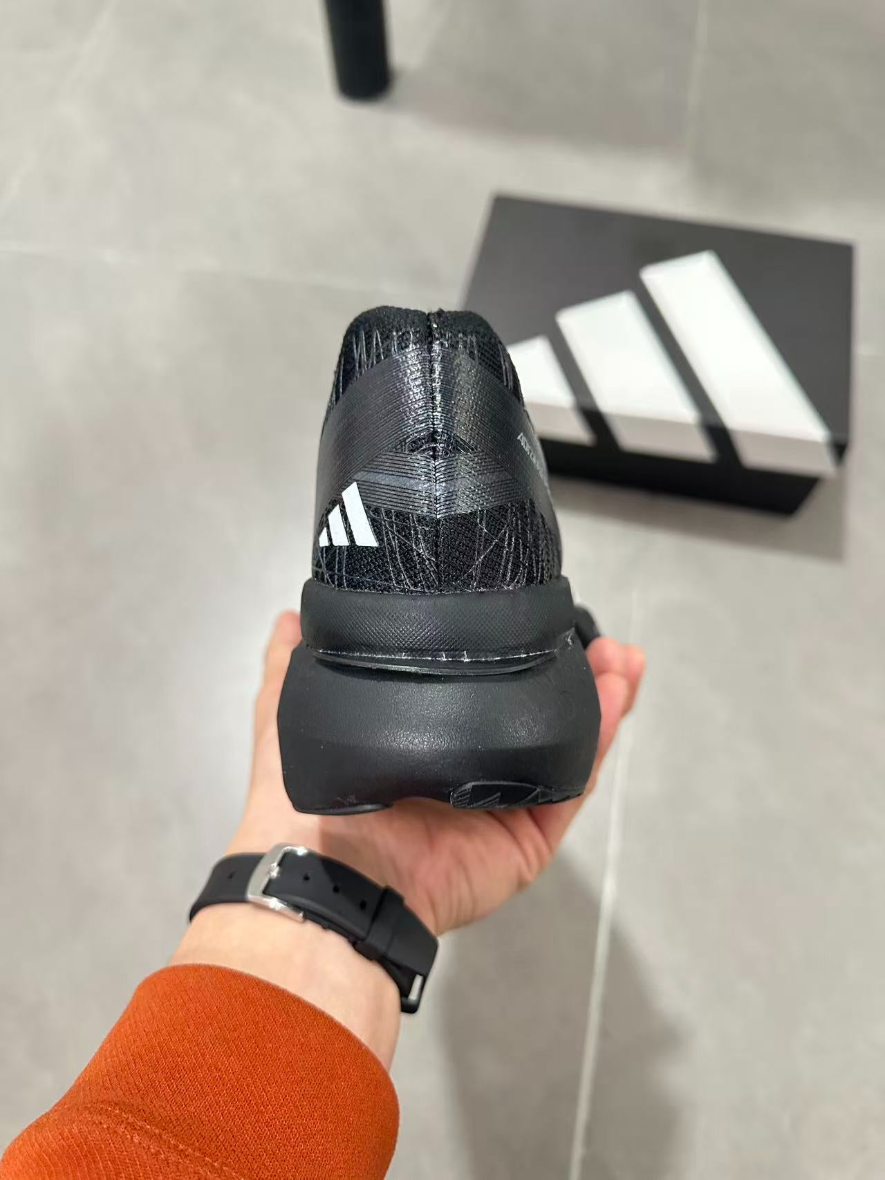 Adidas Adizero Prime X3 Strung Shoes Black | White