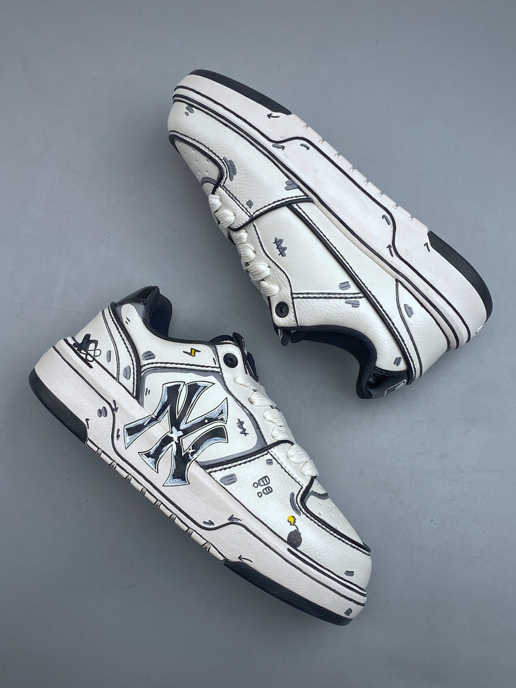 MLB New York Yankees Chunky Liner "Comic/Cartoon Edition" Sneakers