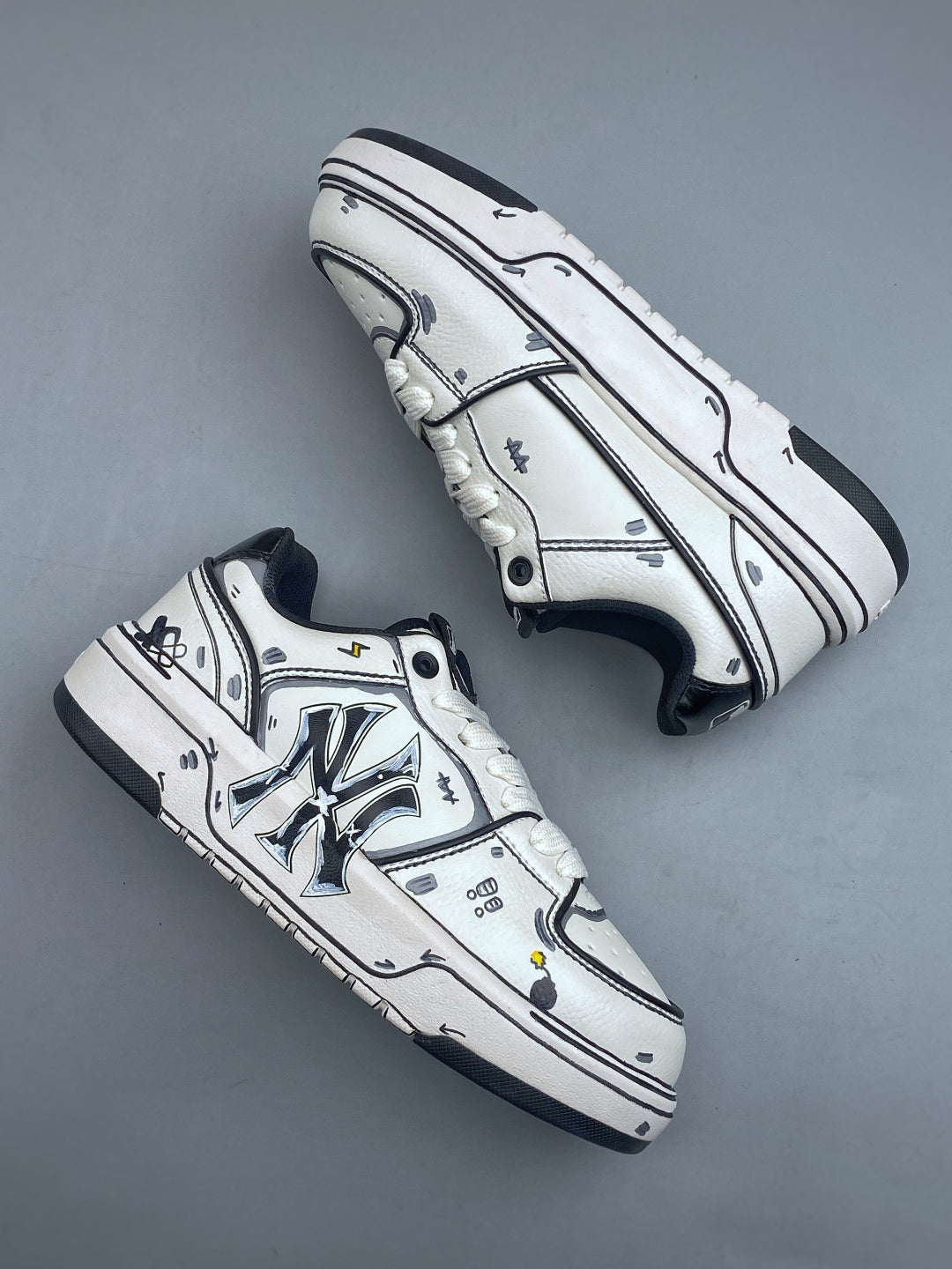 MLB New York Yankees Chunky Liner "Comic/Cartoon Edition" Sneakers