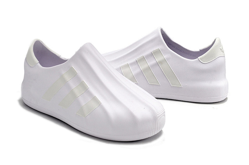 Adidas Originals AdiFOM Superstar "Triple White" Slip-On Shoes