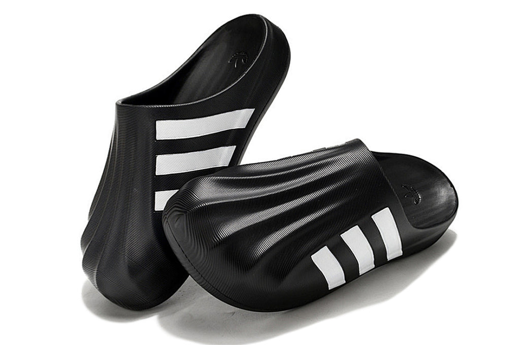 Adidas Originals AdiFOM Superstar Mule "Core Black/White" Slip-On Sandals