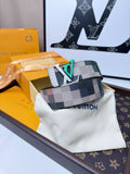 Louis Vuitton LV Initiales Damoflage 40mm Reversible Men's Belt