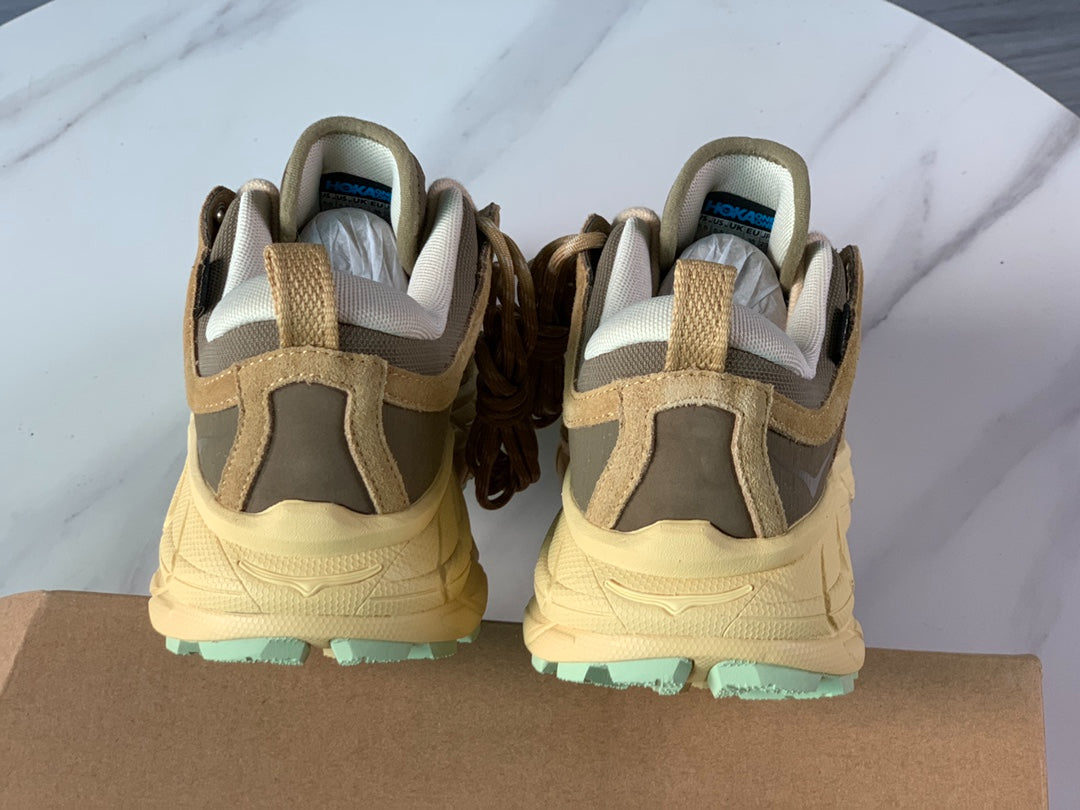 HOKA Ultra Low Gore-Tex Wheat Yellow | Mushroom Brown