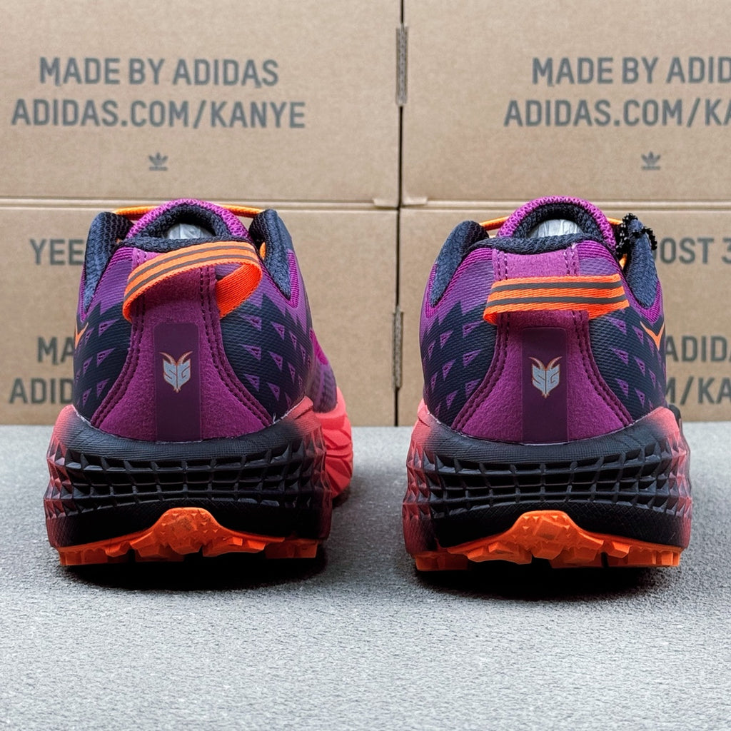 Hoka Speedgoat 2 Dark Purple | Bright Orange
