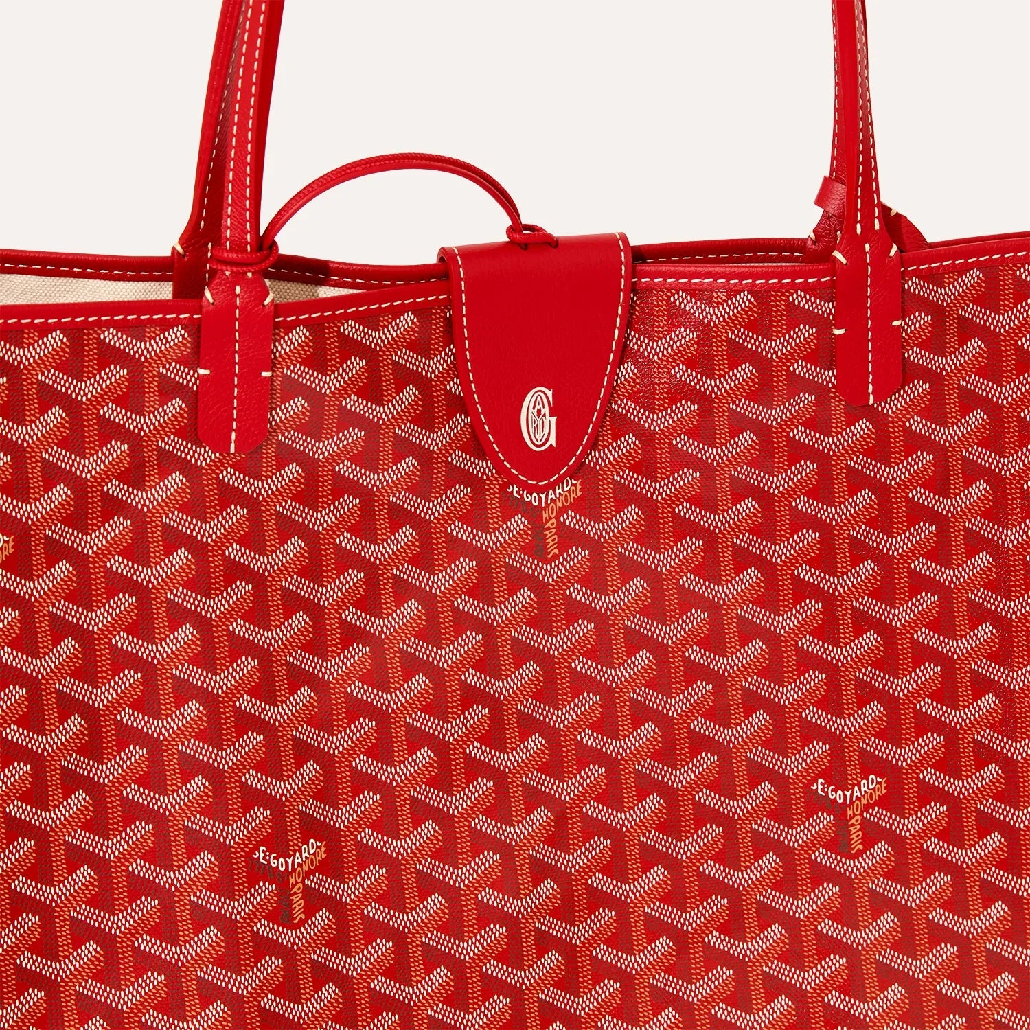 Goyard Saint Louis GM bag Stripes and Initials
