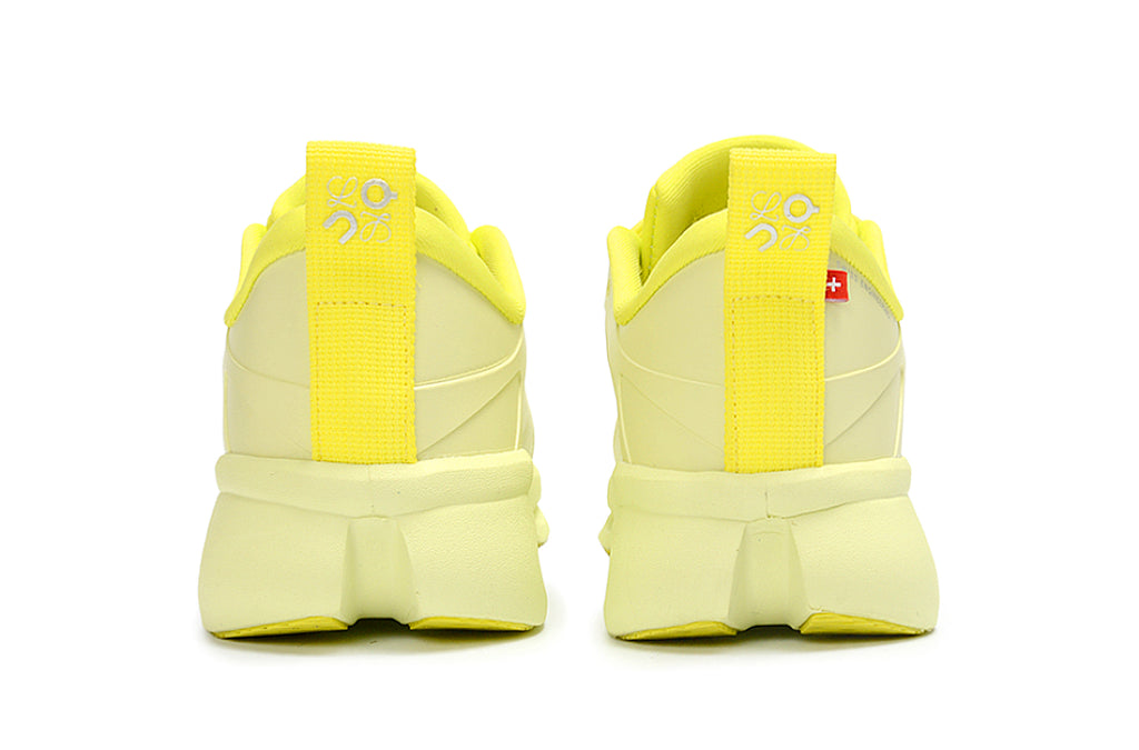 LOEWE × On Running Cloudsolo Sneakers in Lime Yellow