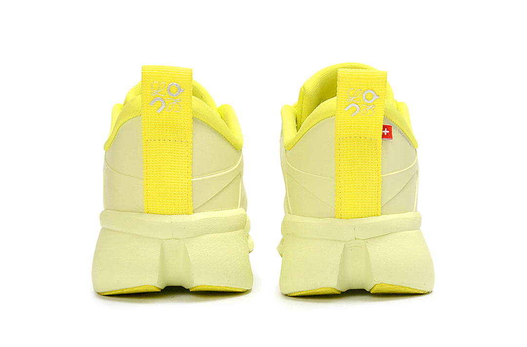 LOEWE × On Running Cloudsolo Sneakers in Lime Yellow