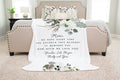 Mom Gift from Kids, Grandma Quote, Custom Quote Blanket,  Christmas Blanket, Christmas Present, Personalized Mom Gift