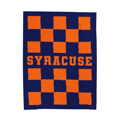 ANY COLLEGE Velveteen Minky 60x50 Soft Blanket, Custom College Gifts, Bed Party Favorite, Personalized Dorm Decor, any school & colors!
