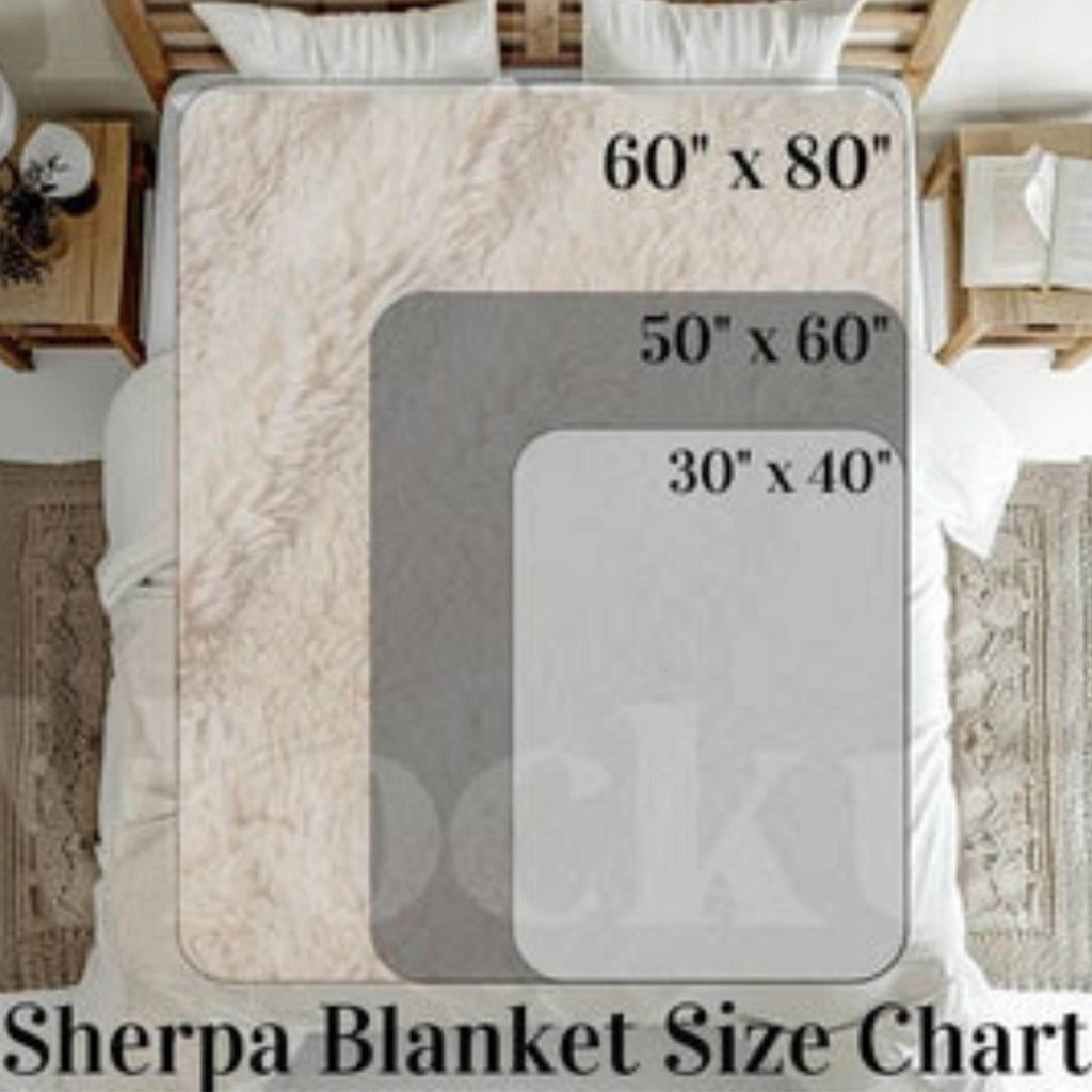 Sherpa Fleece Blanket, Personalized Toile, Family Monogram, Elegant Custom Blanket, Cozy Home Decor, Customized Throw, Mothers Day Birthday